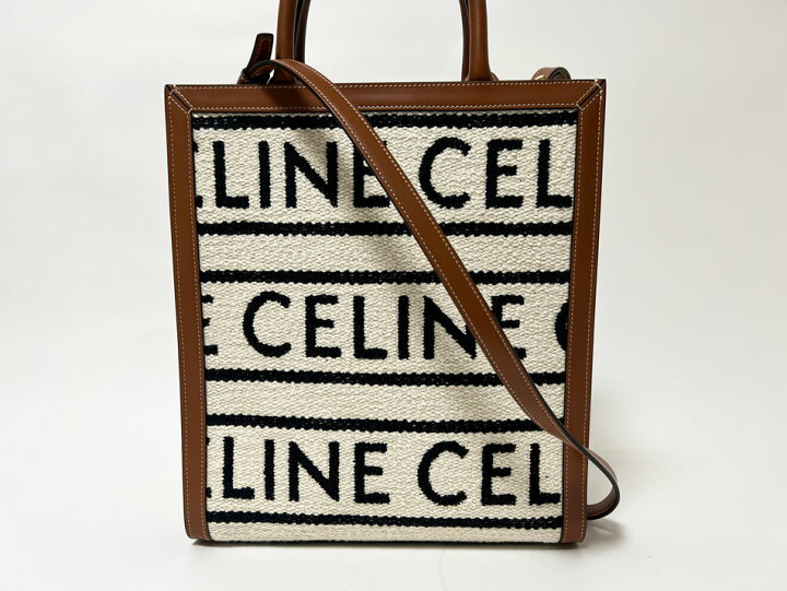 楽天市場】CELINE セリーヌ スモール バーティカル トートバッグ 2WAY 