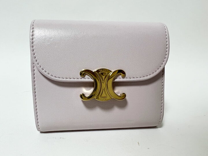 楽天市場】CELINE セリーヌ Small Flap Wallet スモール フラップ 