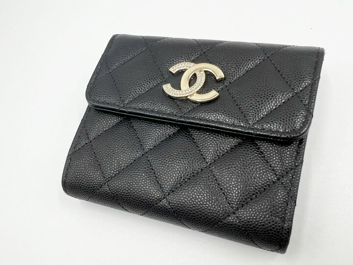 楽天市場】CHANEL シャネル マトラッセ グレインドカーフスキン 3  