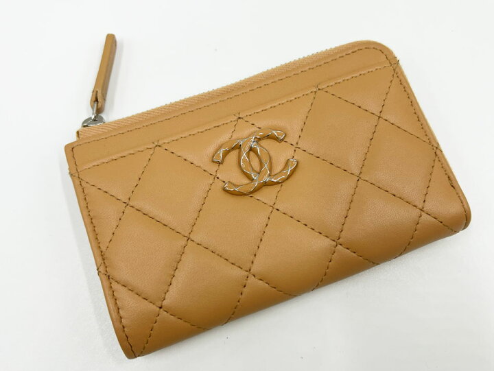 楽天市場】CHANEL シャネル ラムスキン フラグメントケース コイン 