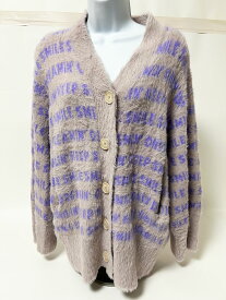 STELLA McCARTNEY ステラマッカートニー レディース カーディガン ポリアミド パープル サイズ：36 美品【中古】