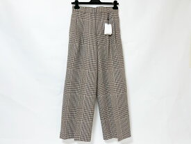 マッキントッシュ MACKINTOSH レディース パンツ POLMOOD ポルモード DP02/BR GLEN CHECK タグ サイズ：8 タグ付き L242HI1017PTDP 超美品