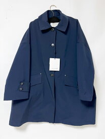 マッキントッシュ MACKINTOSH HUMBIE バンビー レディース ステンカラーコート ネイビー ポリエステル AGN05 NAVY サイズ：6 L221MO1101BGAGN 美品【中古】