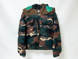 MONCLER モンクレール メンズ ダウンジャケット ダウンベスト カモフラ柄 CAVET GIUBBOTTO サイズ：3【中古】