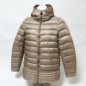 MONCLER モンクレール レディース ダウンジャケット NARLAY GIUBBOTTO ベージュ サイズ：0 【中古】