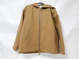 マディソンブルー MADISONBLUE レディース ジャケット JACKET OVERSIZE HOODIE MELTON CAMEL キャメル サイズ：01 MB244-1009 美品【中古】