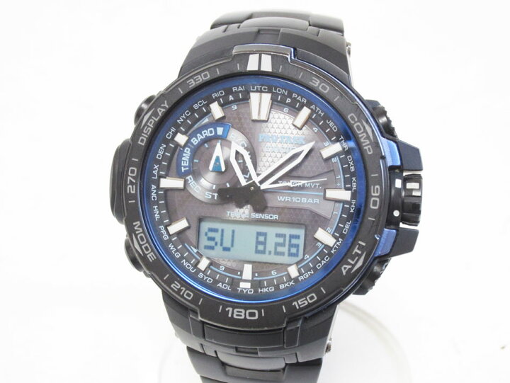 楽天市場】CASIO カシオ PROTREK プロトレック トリプルセンサー タフ  