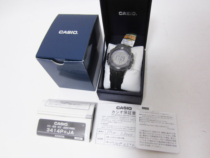 楽天市場】CASIO カシオ PROTREK プロトレック 電波ソーラー メンズ 