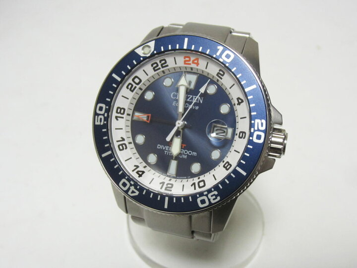 楽天市場】CITIZEN シチズン PROMASTER プロマスター GMT エコドライブ 