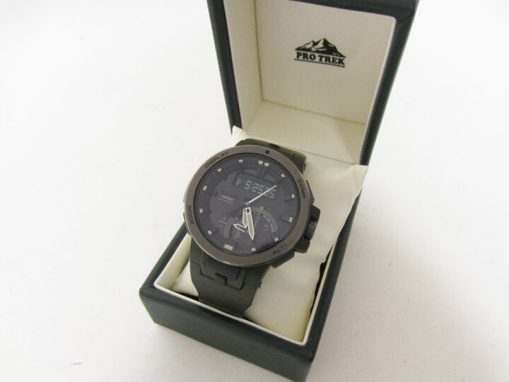 楽天市場】CASIO カシオ PROTREK プロトレック 電波ソーラー メンズ 