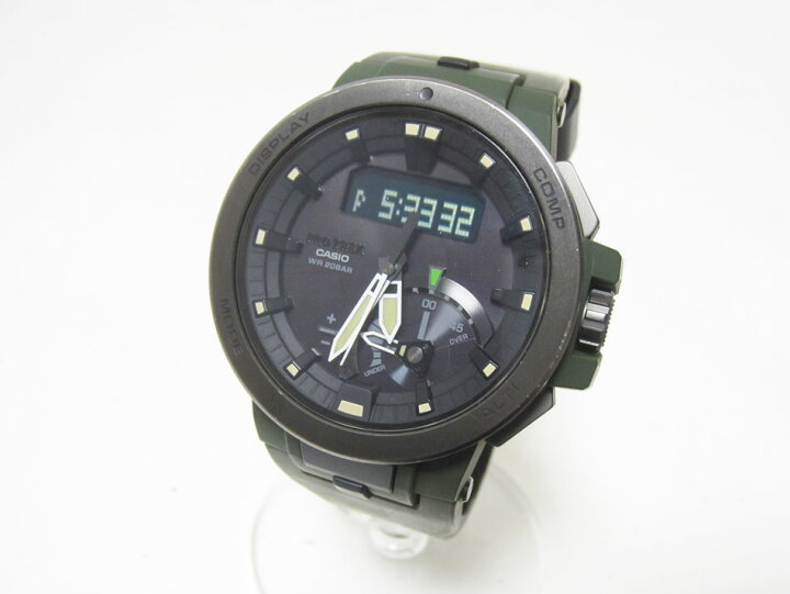 楽天市場】CASIO カシオ PROTREK プロトレック 電波ソーラー メンズ 