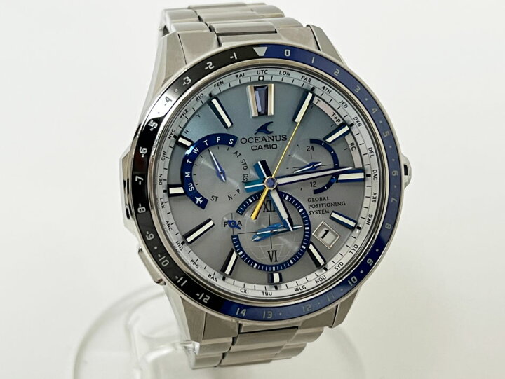 楽天市場】CASIO カシオ OCEANUS オシアナス GPSハイブリット電波 