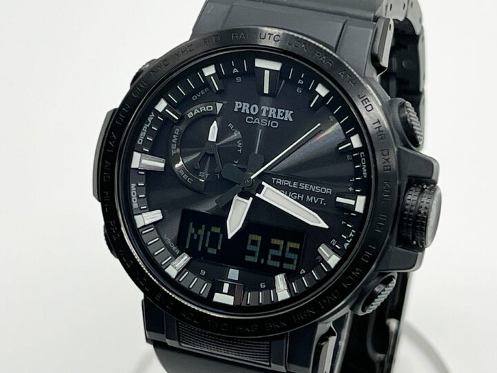 楽天市場】CASIO カシオ PROTREK プロトレック 電波ソーラー メンズ 