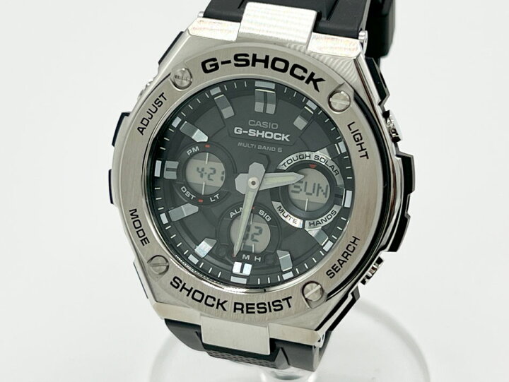 楽天市場】CASIO カシオ G-STEEL Gスチール 電波ソーラー メンズ 