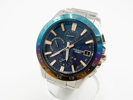 CASIO カシオ OCEANUS オシアナス Classic Line 腕時計 メンズウォッチ 電波ソーラー 15周年記念モデル OCW-T3000C-2AJF 美品【中古】