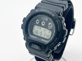 CASIO カシオ G-SHOCK Gショック Supreme THE NORTH FACE シュプリーム ノースフェイス コラボ デジタルウォッチ 腕時計 DW-6900NS-1JR 超美品【中古】