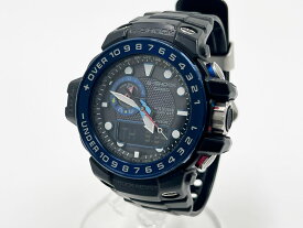 CASIO カシオ G-SHOCK Gショック GULFMASTER ガルフマスター タフソーラー 電波時計 メンズウォッチ GWN-1000B-1BJF【中古】