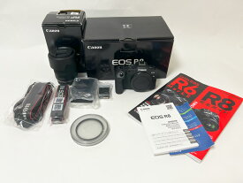 Canon キャノン ミラーレス一眼カメラ EOS R8 本体 レンズ RF24-105mm F4-7.1 IS STM ブラック RF24-105ISSTM 美品【中古】