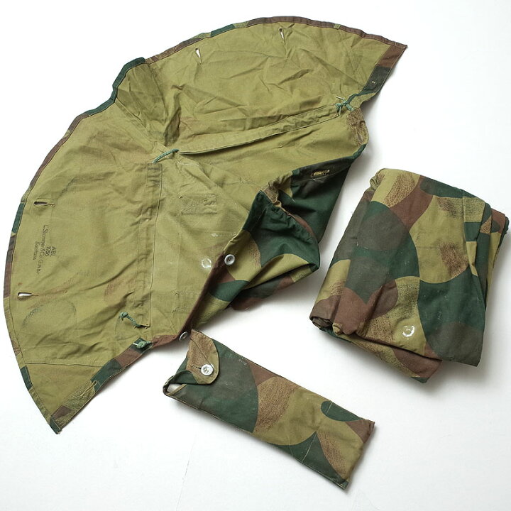 楽天市場】ベルギー軍 テントセット M54カモ USED EE616UN軍幕  