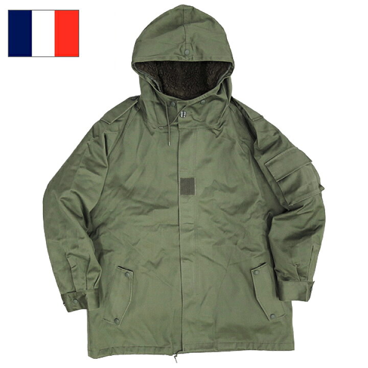 楽天市場】フランス軍 F-2パーカー ライナー付き USED JP016UN 