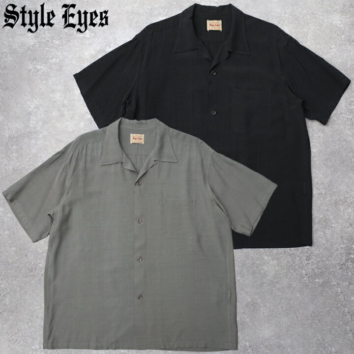楽天市場】STYLE EYES スタイルアイズ #SE39455 半袖 レーヨン 
