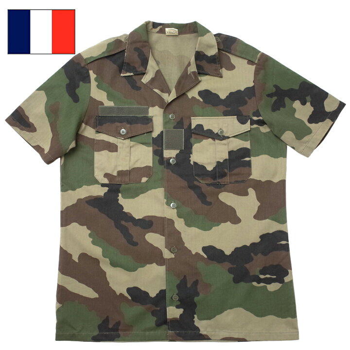 楽天市場】フランス軍 チャドシャツ USED JS101UN 迷彩 ミリタリー 