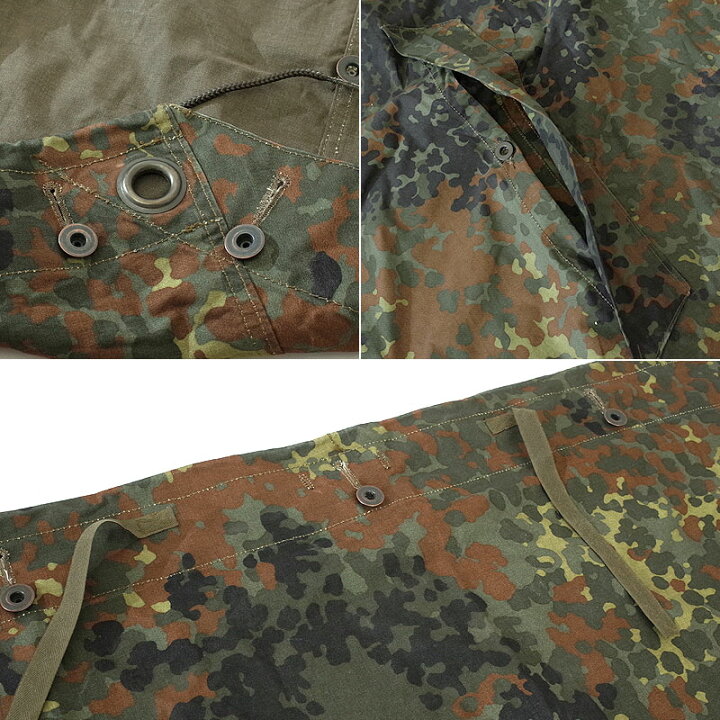 楽天市場】ドイツ軍 テントシートフレクターカモ USED 迷彩 ミリタリー  