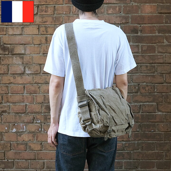 楽天市場】フランス軍 TTA ショルダーバッグ リネン USED BS012UN マ 