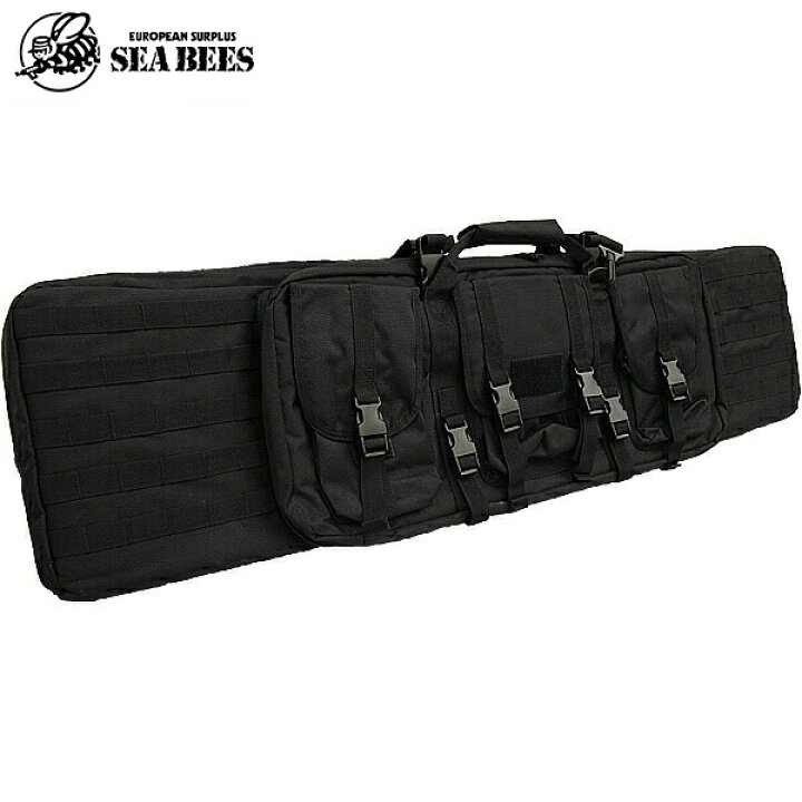 楽天市場 B 106 46 ライフルケース ブラック Be023ynb106 B 106 46 電動ガンも入るソフトケース モデルガン アサルト ショットガン模型にも使えるサバゲー向きバッグ サバイバルゲーム装備 ミリタリー百貨シービーズ