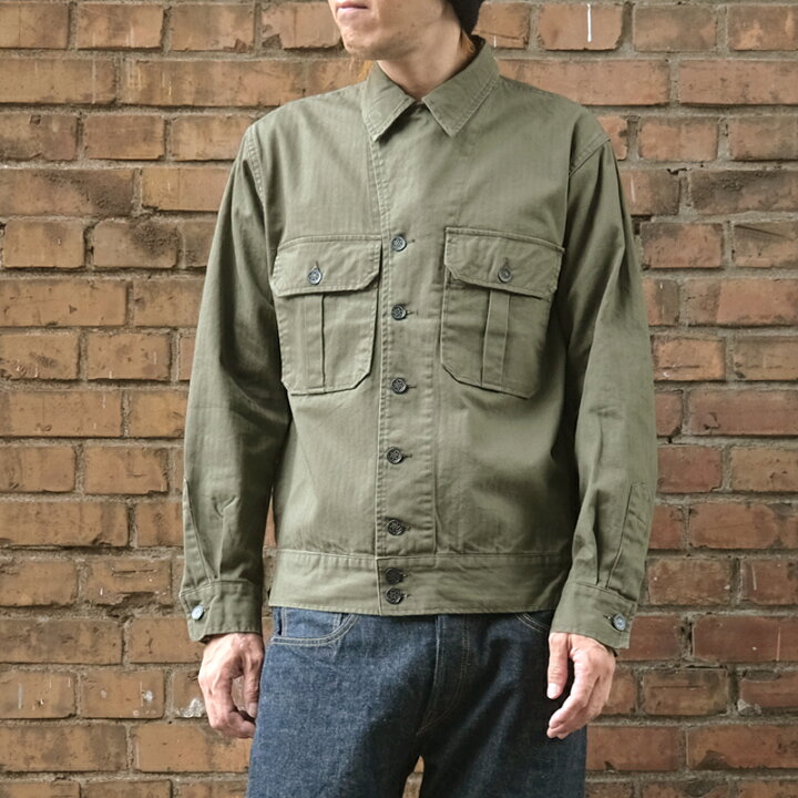 楽天市場】米軍タイプ M-41 HBTジャケット JJ317YN メンズ 男性 