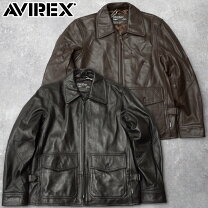 楽天市場】アヴィレックス ライダース ブラウンの通販