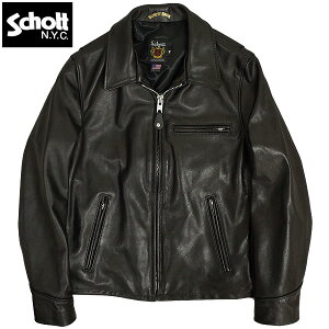Schott �V���b�g #7825950028[7823950086](7209) SCH-103US ���U�[ �g���b�N �W���P�b�g LEATHER TRUCK JACKET �����Y �� �u���b�N �X�e�A�n�C�h���U�[�W���P�b�g ���v �{�v�W���� ���A�����C�_�[�X �o�C�J�[ �V