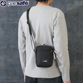 PACSAFE パックセーフ #12970364 GO マイクロクロスボディ鞄 カバン バッグ メンズ レディース 男性 女性 ワンショルダー 斜め掛け 盗難防止機能 海外旅行 アウトドア