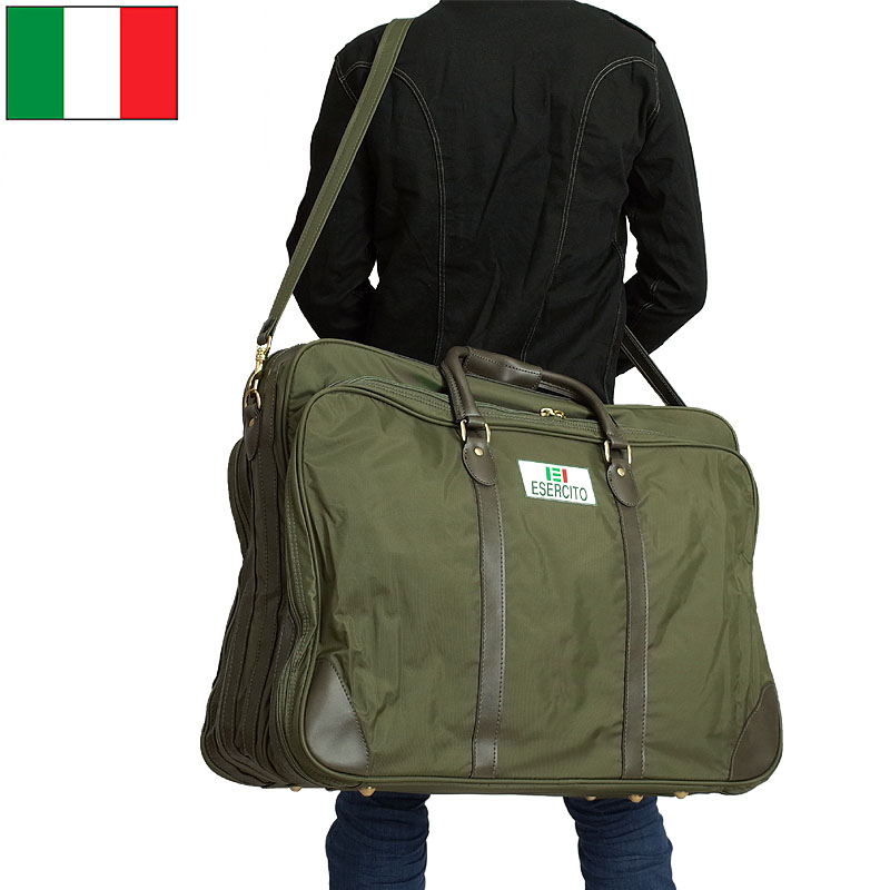 楽天市場】イタリア軍 オフィサースーツケース ラージ オリーブ デッド 