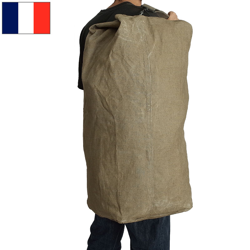 【楽天市場】フランス軍 ダッフルバッグ リネン USED : ミリタリー