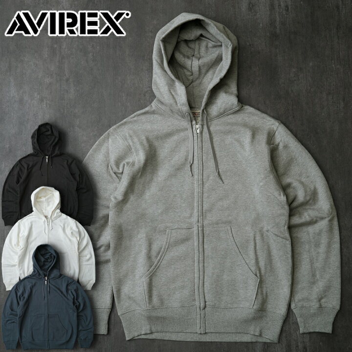 楽天市場】AVIREX アビレックス #7833931005 デイリー 長袖 ジップ 