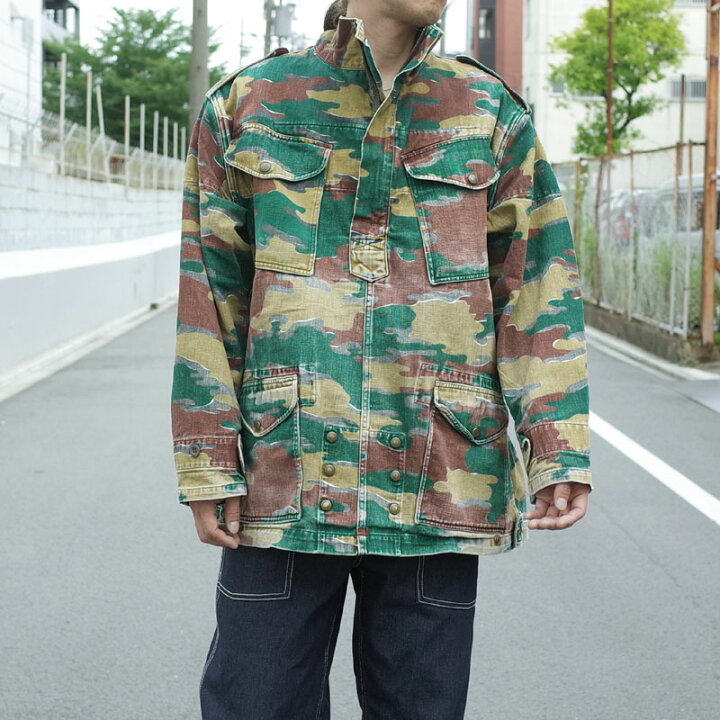 楽天市場】ベルギー軍 ジグソーカモ プルオーバージャケット USED 