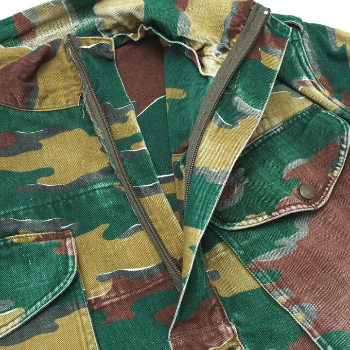 楽天市場】ベルギー軍 ジグソーカモ プルオーバージャケット USED 