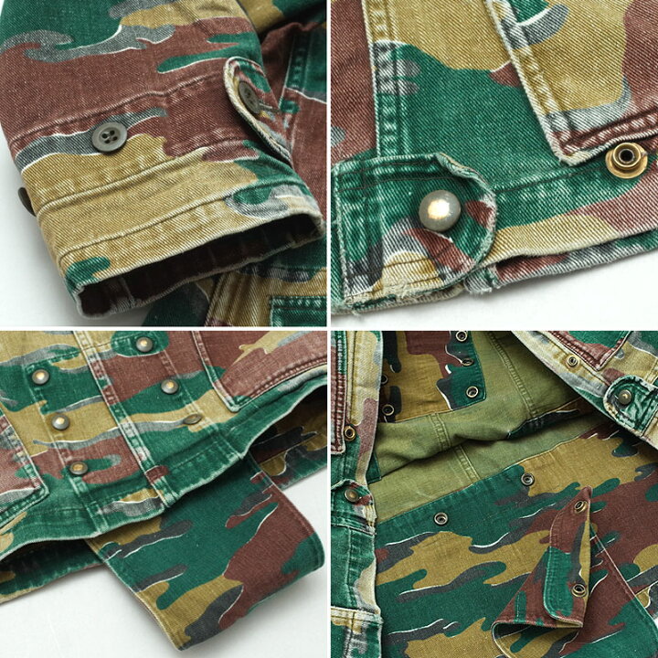 楽天市場】ベルギー軍 ジグソーカモ プルオーバージャケット USED 