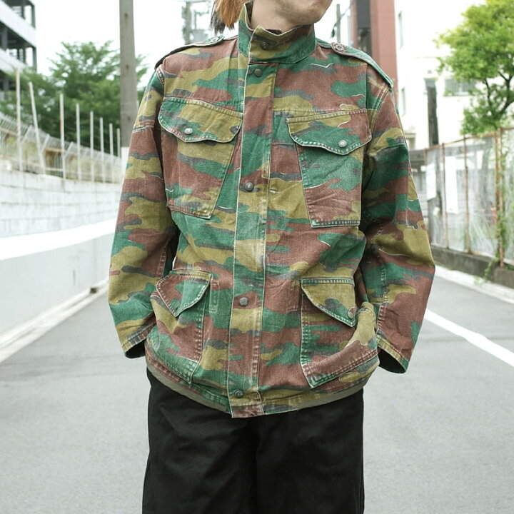 楽天市場】ベルギー軍 ジグソーカモ コンバットジャケット 90年代初期 