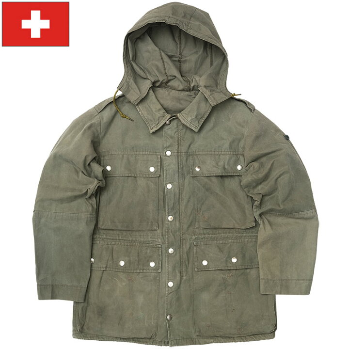 楽天市場】スイス軍 マウンテンジャケット オリーブ USED フィールド 