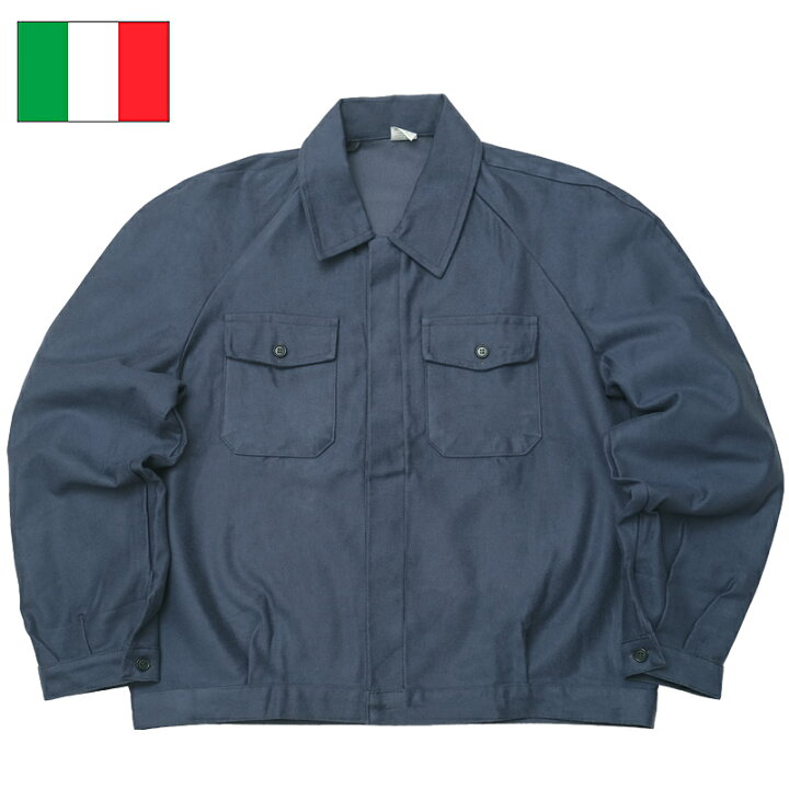 楽天市場】イタリア軍 セキュリティジャケット モールスキン ネイビー 