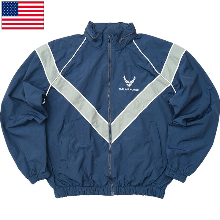 楽天市場】米軍 AIR FORCE PTU トレーニングジャケット ナイロン  