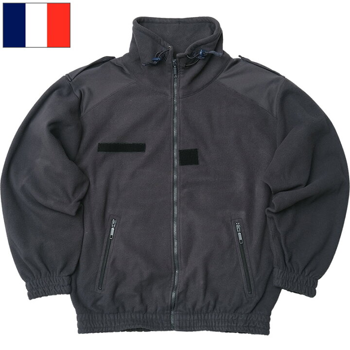 楽天市場】フランス ポリス フリースジャケット ダークネイビー USED 