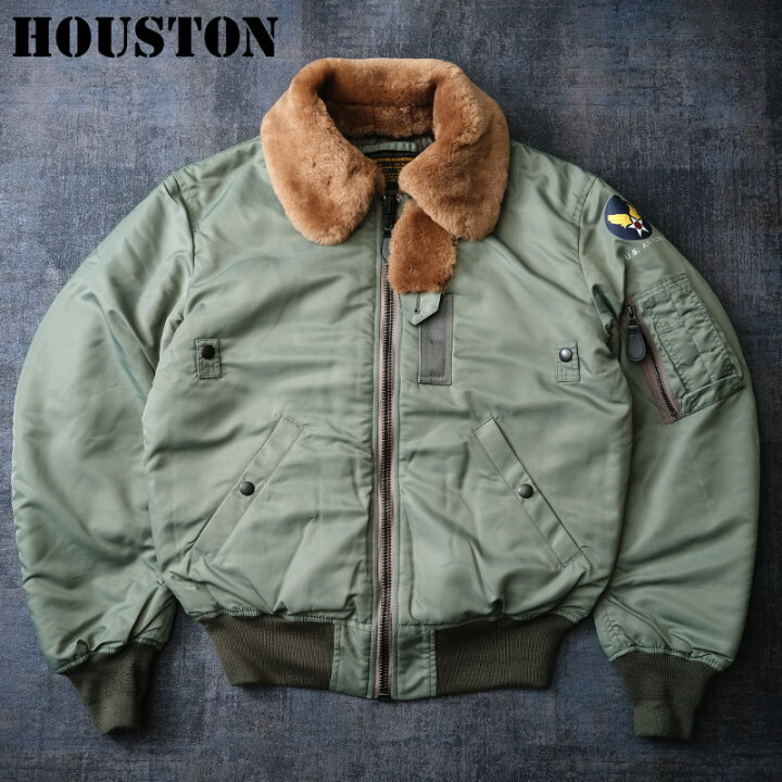 楽天市場】10%OFF！□HOUSTON ヒューストン #5003C B-15D フライト 
