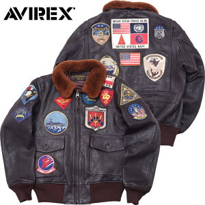 AVIREX �A�r���b�N�X #7830950009[7834950011](6101063) �S�[�g G-1 �W���P�b�g�wTOP GUN�x G1 �����Y �j�� �v ���U�[ �{�v �� �€ �R�r ���[�g�� �{�A �u���]�� �A�E�^�[ �g�b�v�K��