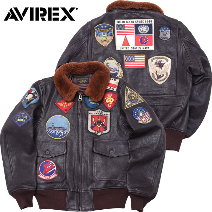 楽天市場】AVIREX アビレックス #6101063 ゴート G-1 ジャケット『TOP 