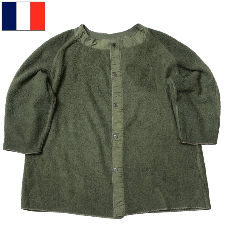 楽天市場】フランス軍 M-64パーカー ボアライナー オリーブ USED 