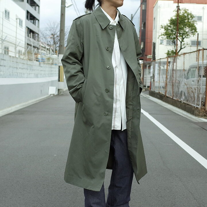 楽天市場】フランス軍 ステンカラーコート グレー デッドストック  