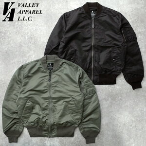 Valley Apparel L.L.C. oCAp #VA1003 L-2B tCgWPbgY j MA1 ȖMA-1 ~^[WPbg L2Bu] CgAE^[ Ht